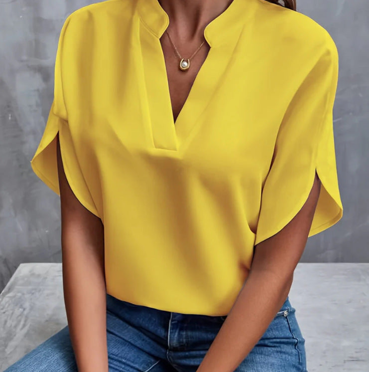 Blouse d'Été en Mousseline
