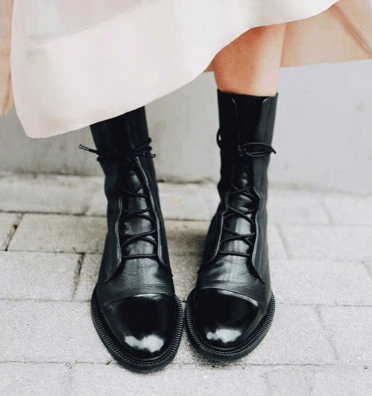 Bottes mi-hautes .