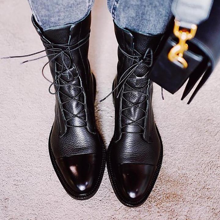Bottes mi-hautes .
