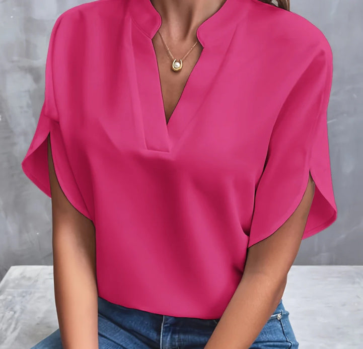 Blouse d'Été en Mousseline