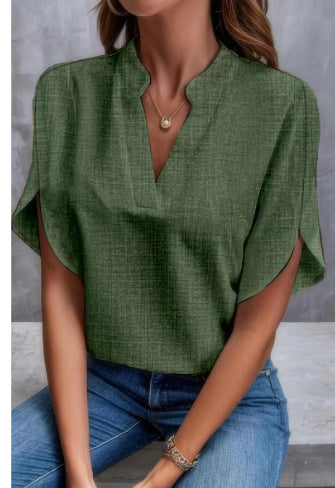 Blouse d'Été en Mousseline